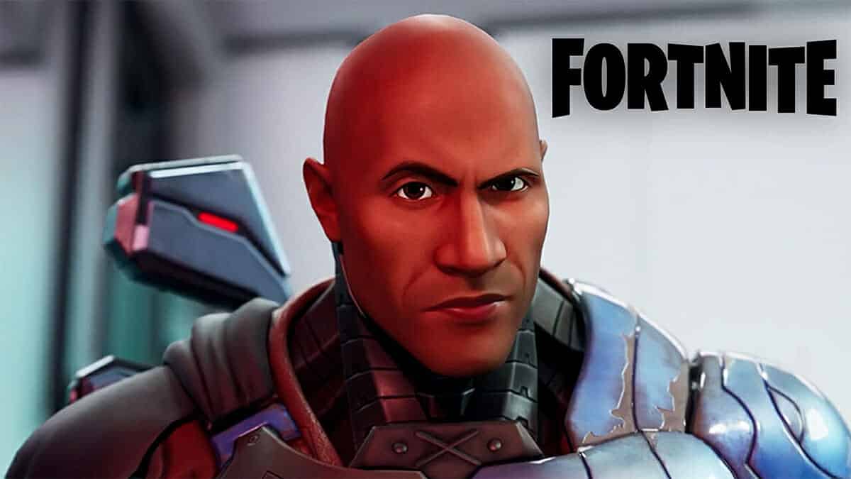 The Rock in Fortnite