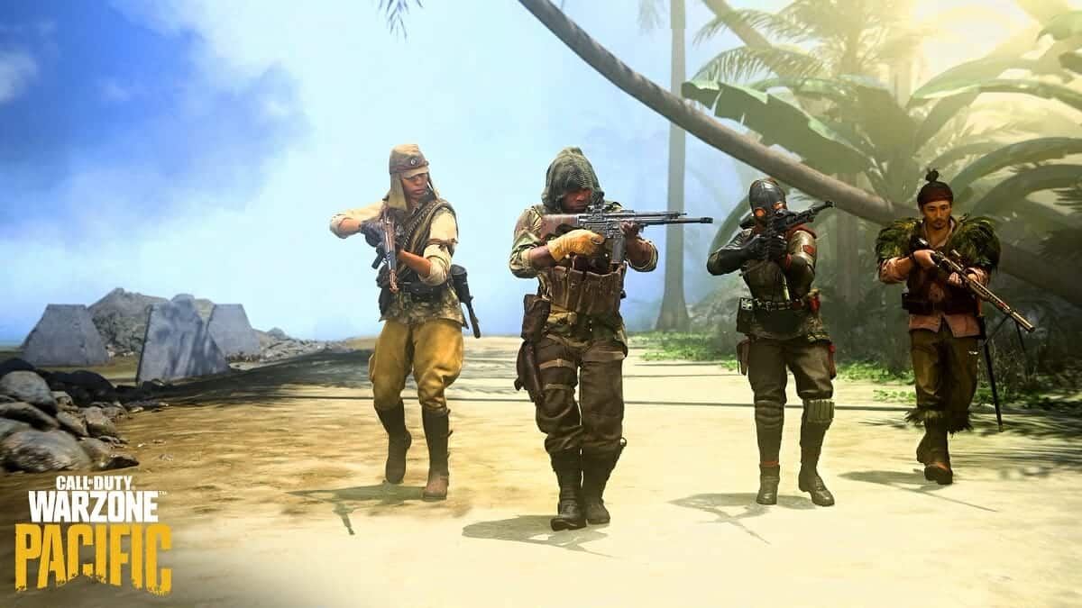 Warzone operators in Pacific Caldera