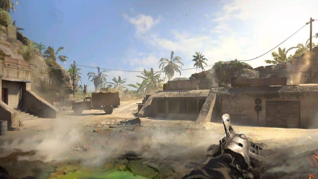 Paradise map in CoD Vanguard Season 1