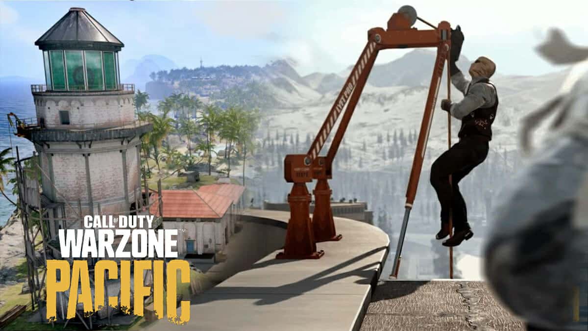 Zipline in Warzone pacific