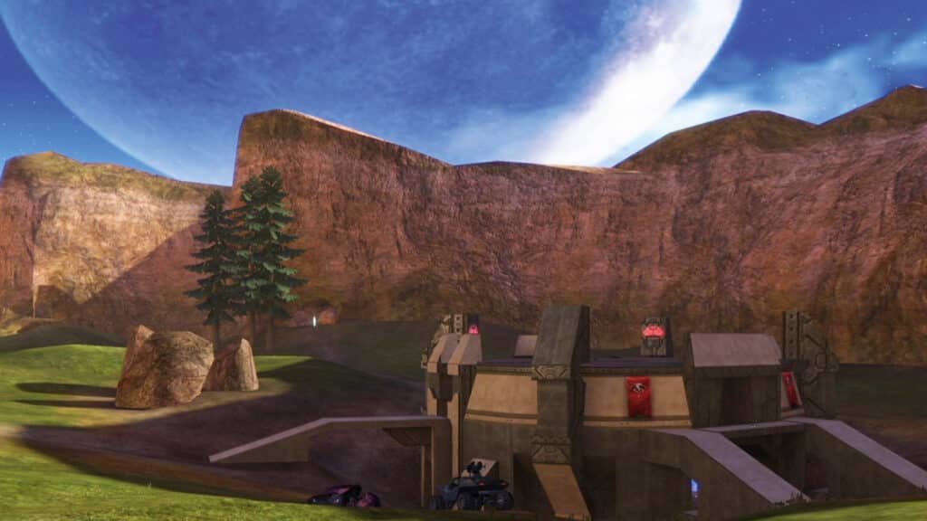 Blood Gulch in Halo 2