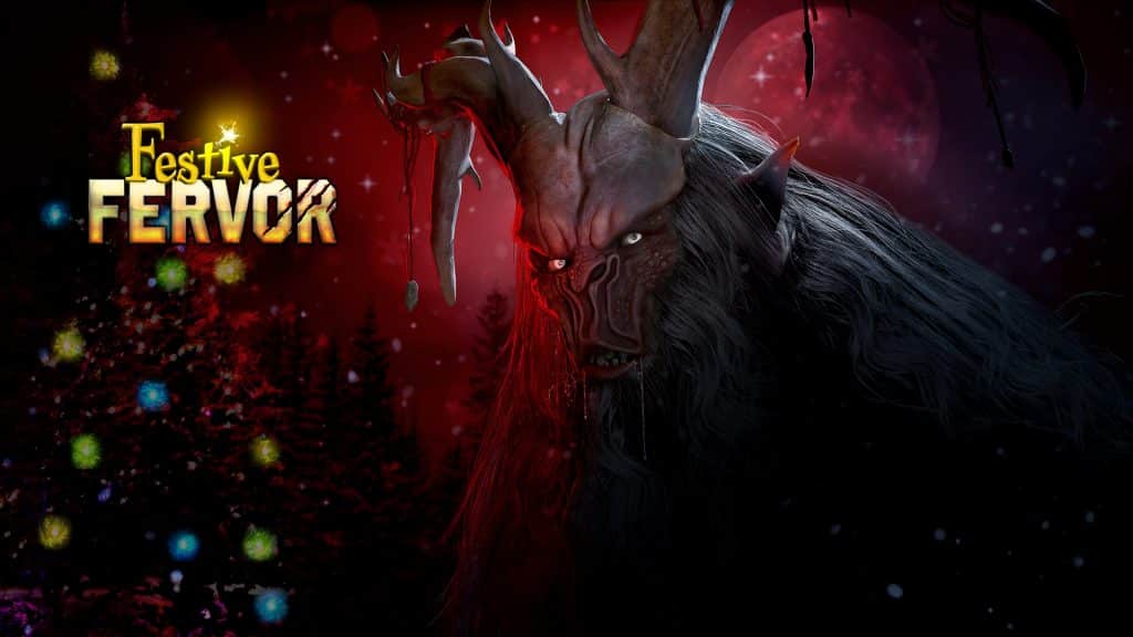 Krampus in Warzone's Festive Fervor