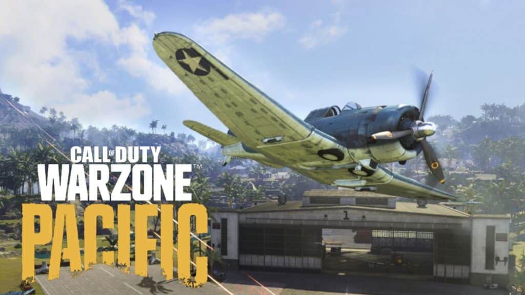 warzone pacific fighter plane