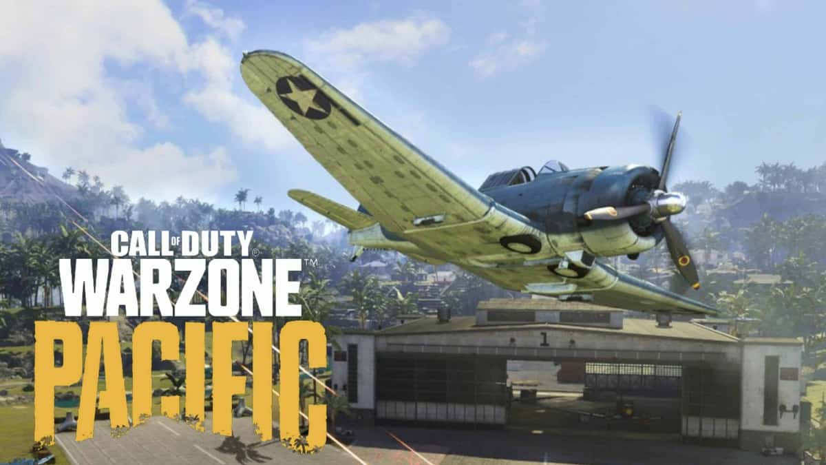 warzone pacific fighter plane