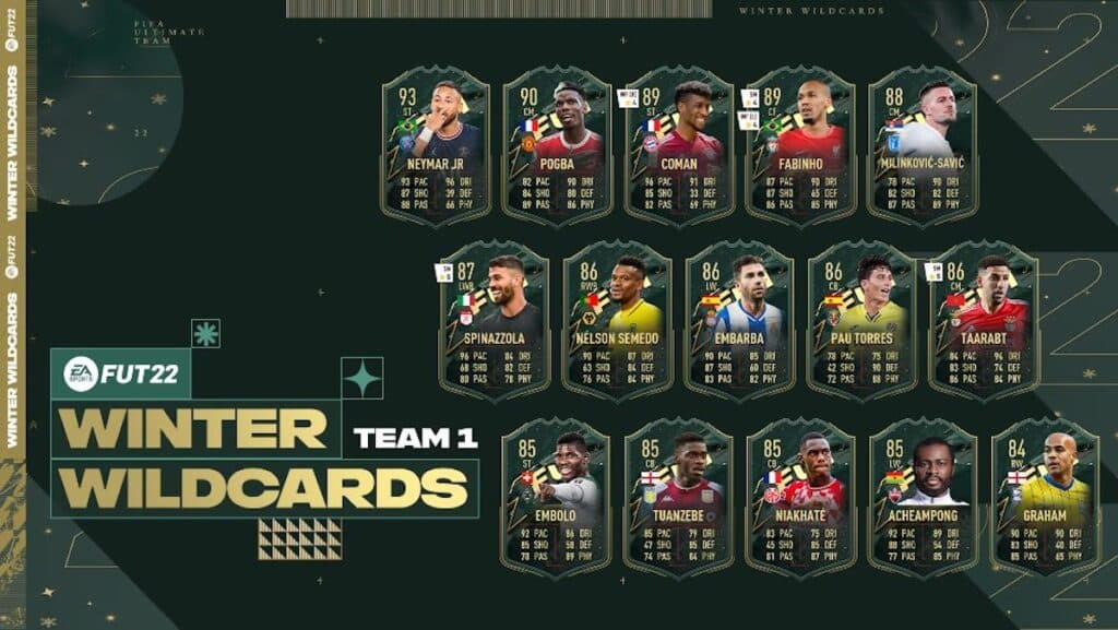 Winter Wildcards FIFA 22