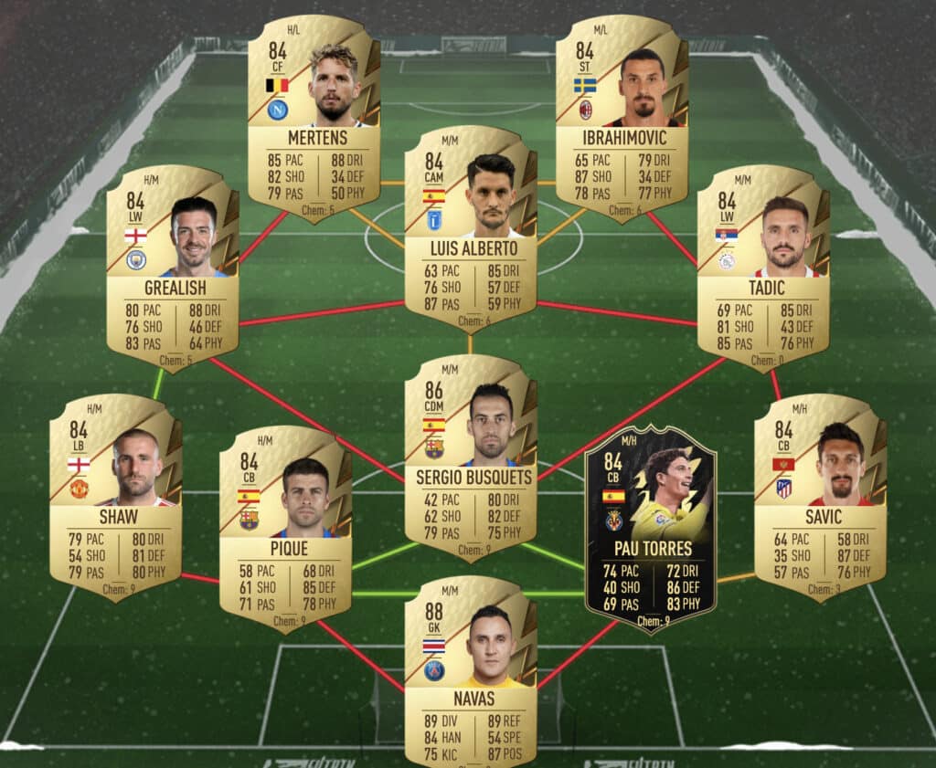 85 rated squad sbc