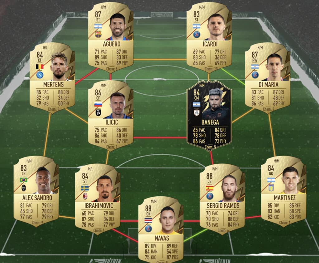 86 Rated squad SBC