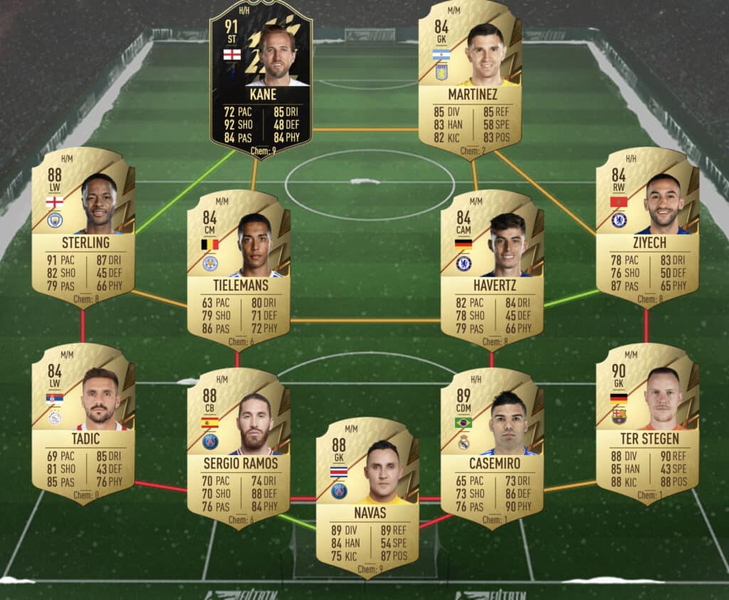 88 Rated Squad SBC