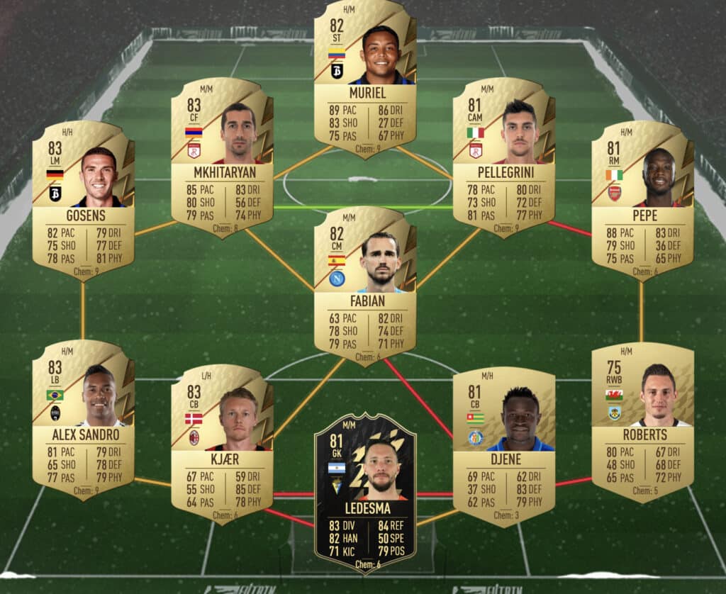 Premier League SBC solution 