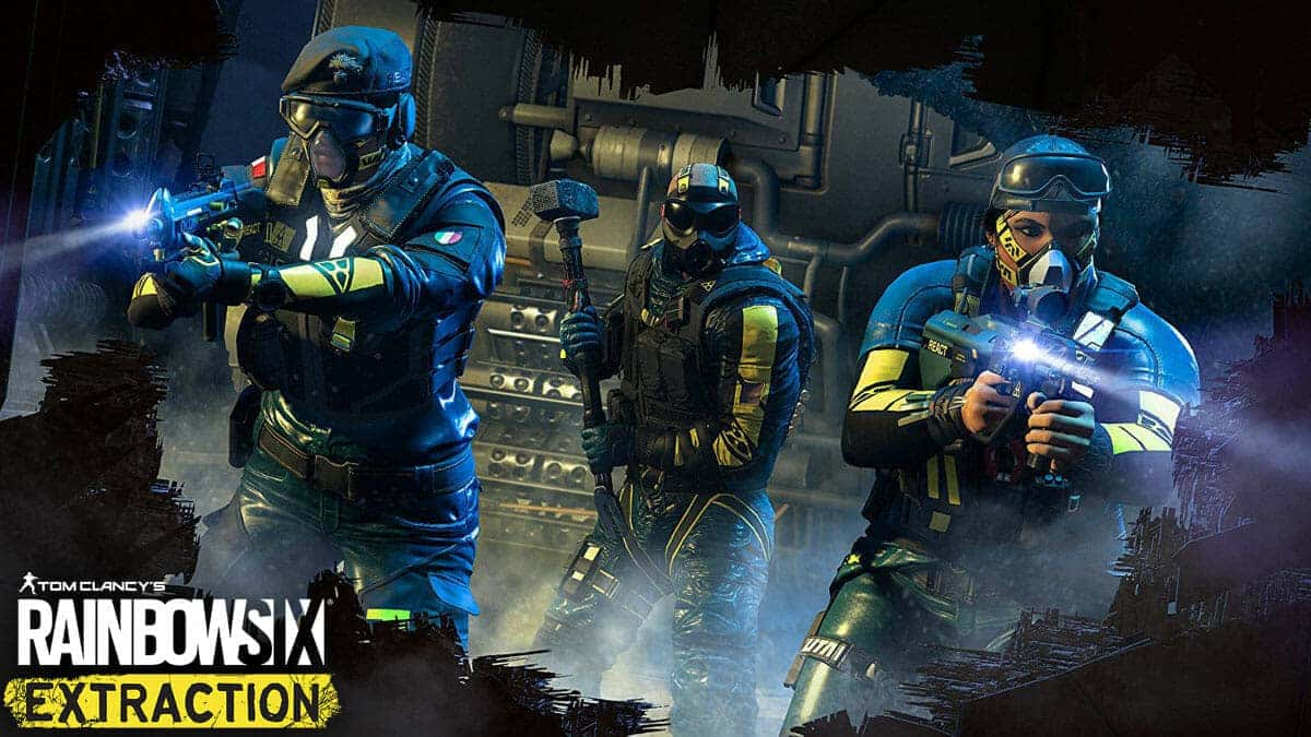 team of rainbow six extraction operators