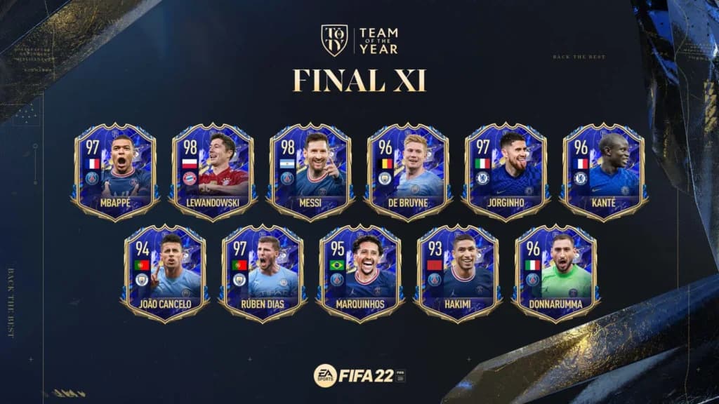 FIFA 22 TOTY