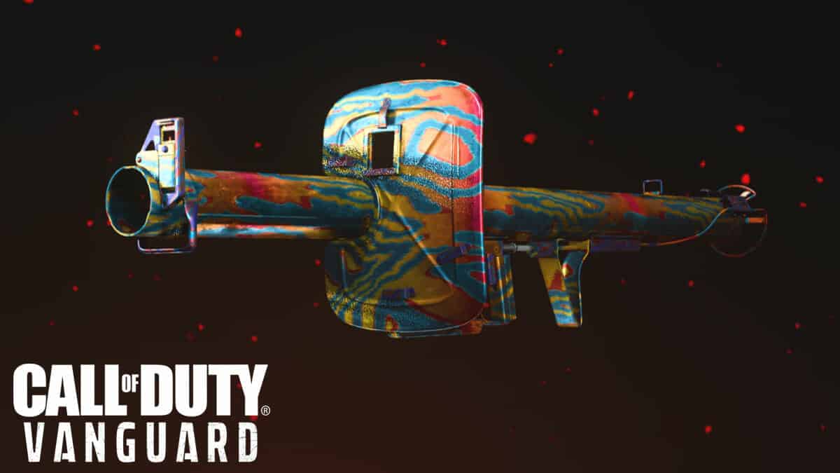 Atomic camo on Launcher in Vanguard