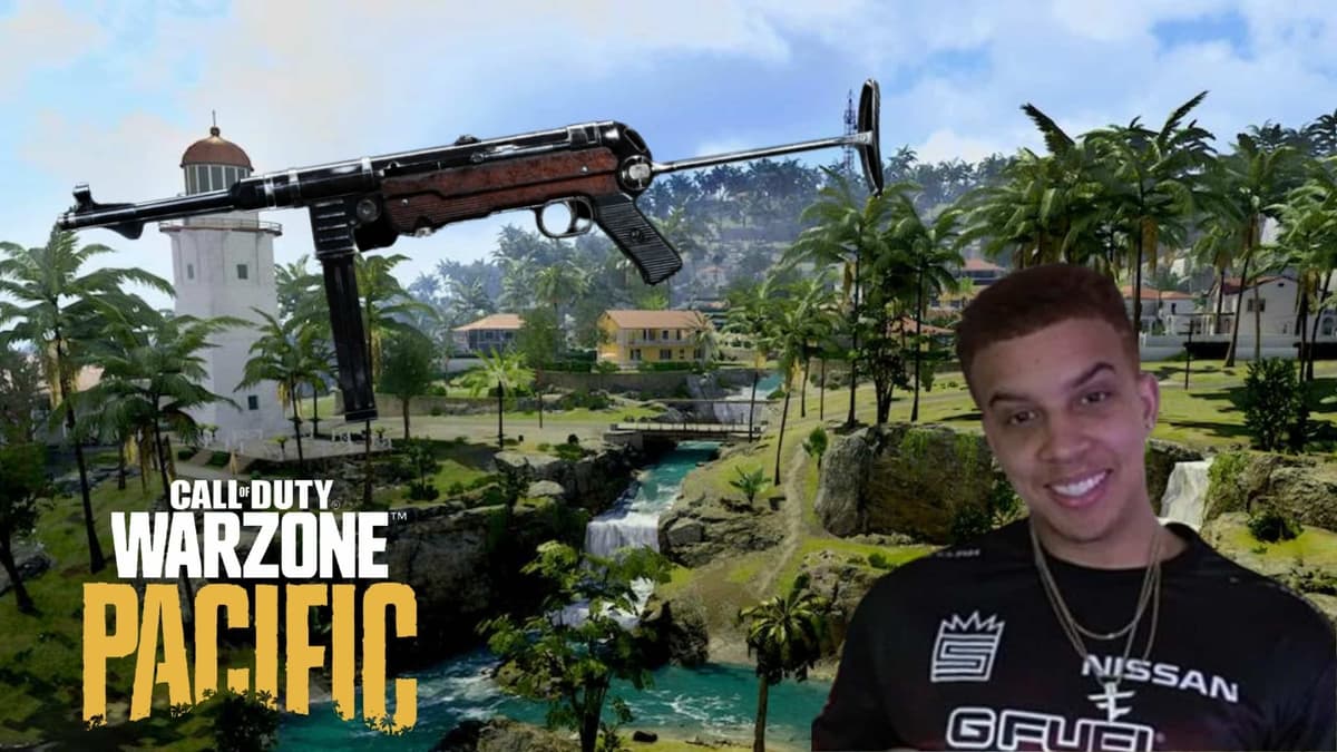 faze swagg mp40 warzone pacific