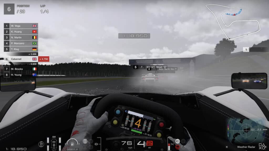 Gran Turismo 7 first person perspective