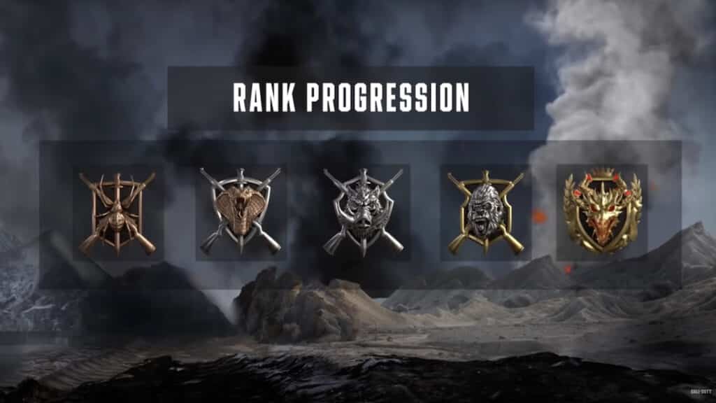 Ranked Play ranks Vanguard