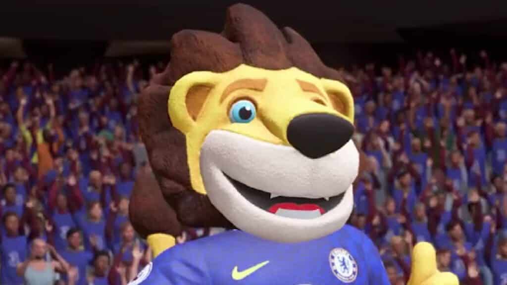 fifa 22 chelsea mascot