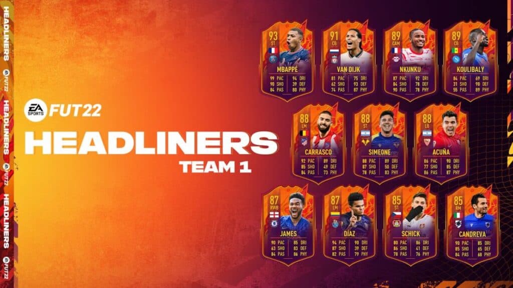 Headliners FIFA 22