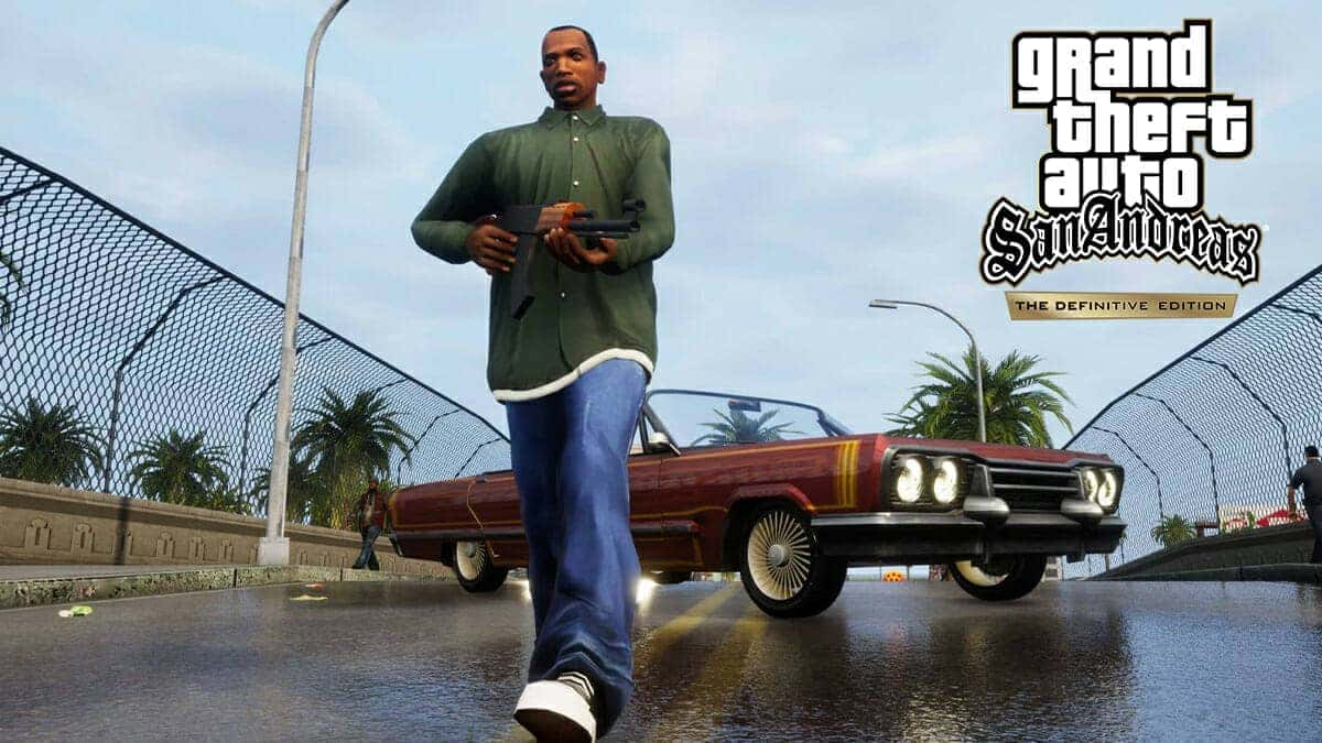 CJ in GTA San Andreas