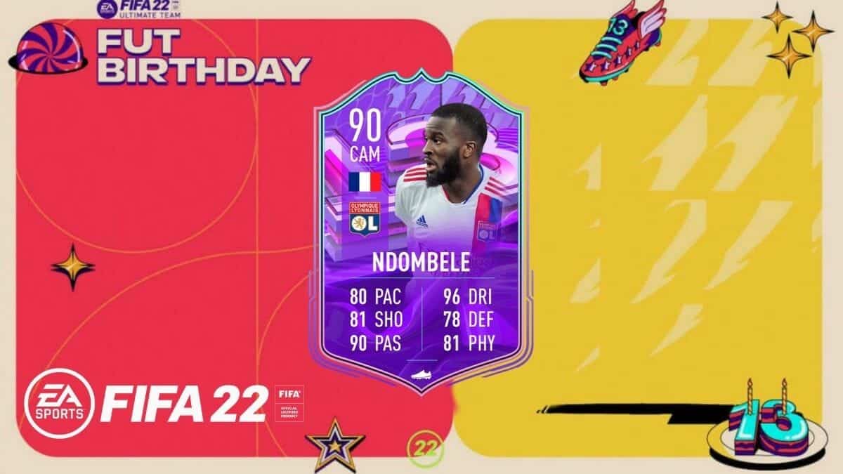 FIFA 22 how to complete FUT Birthday Ndombele SBC