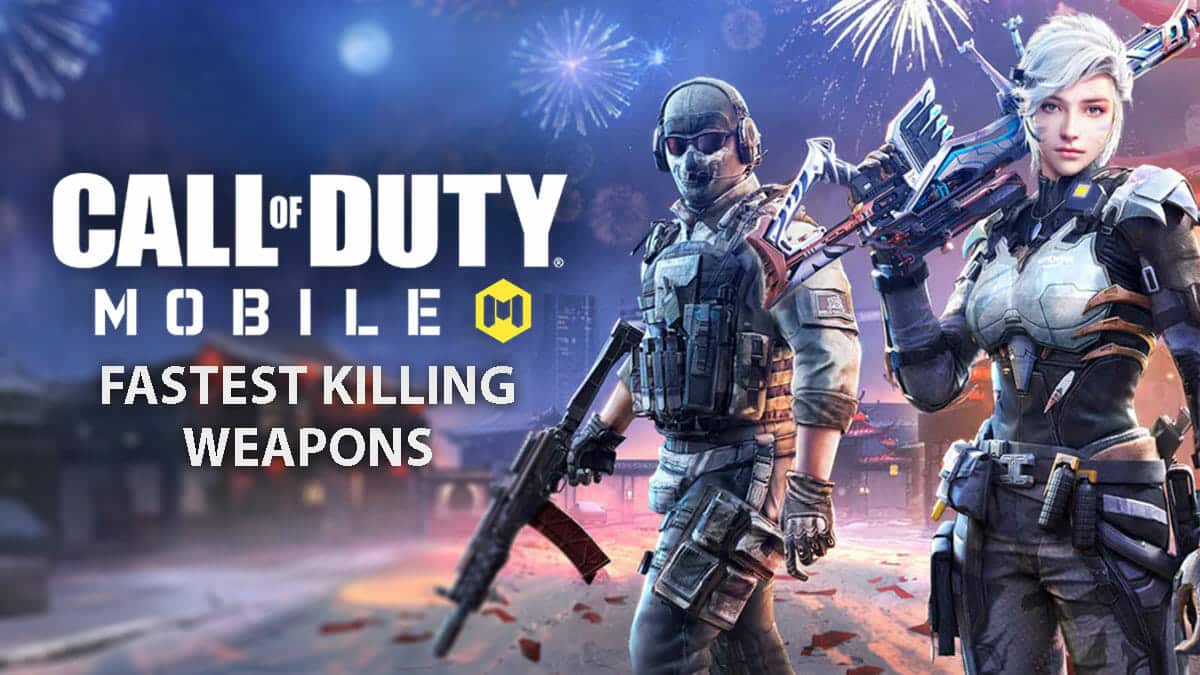 Fastest killing guns in cod mobile