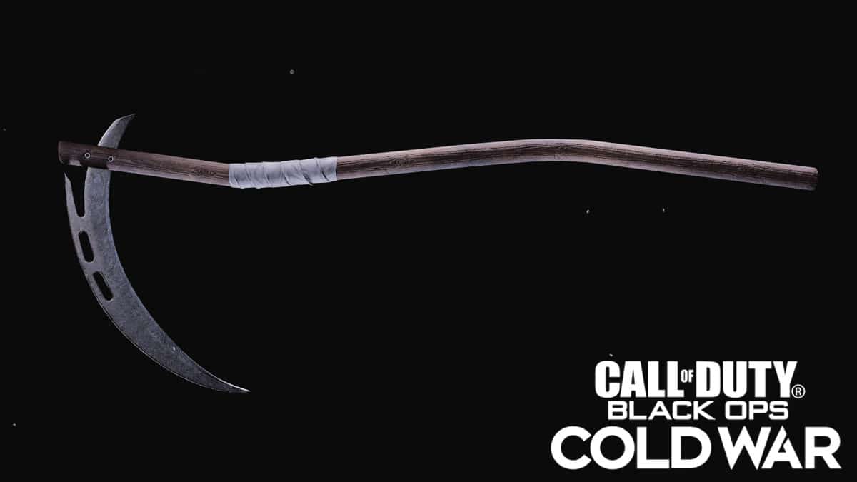 scythe melee weapon black ops cold war