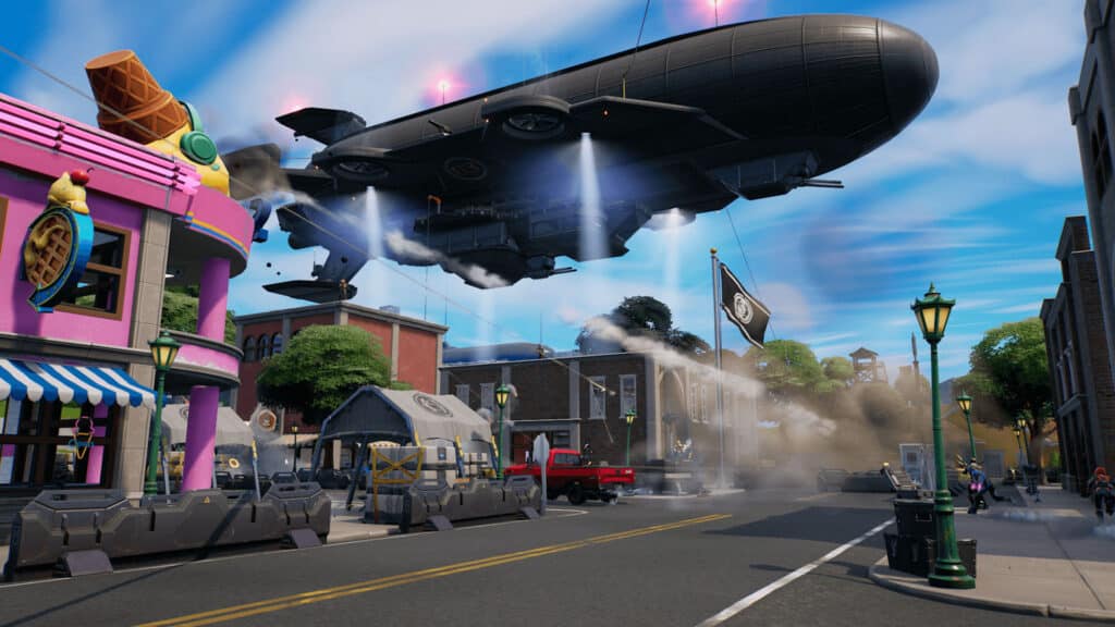 IO Airship in Fortnite Season 2