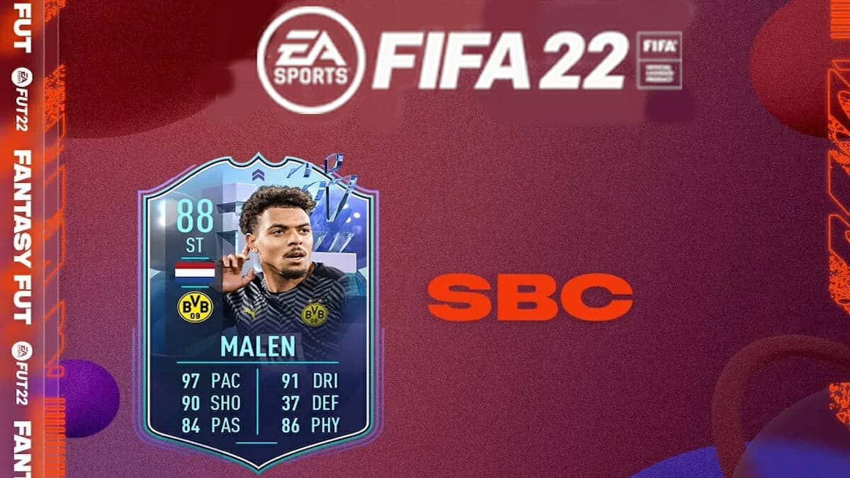 Donyell Malen FIFA 22 SBC