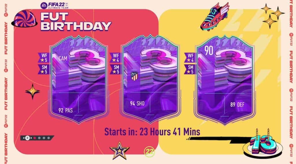 FUT Birthday loading screen