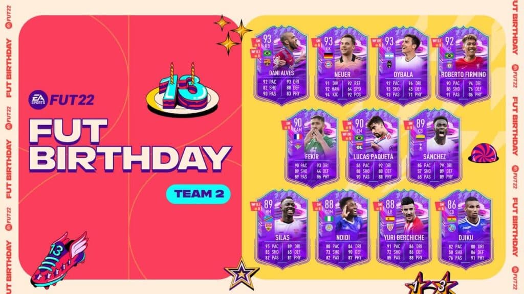 FUT Birthday Team 2