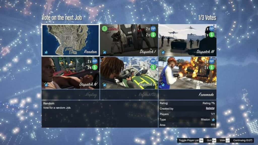 List of GTA Online Dispatch Missions