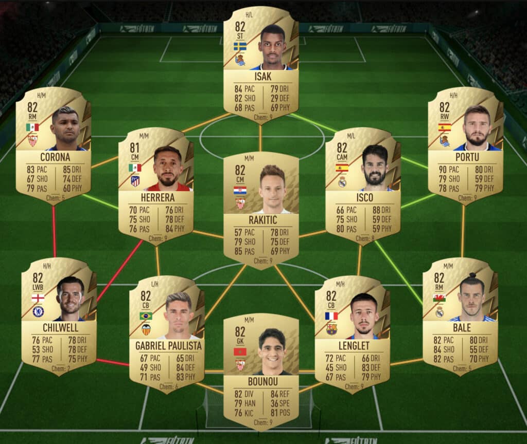 England SBC solution FIFA 22