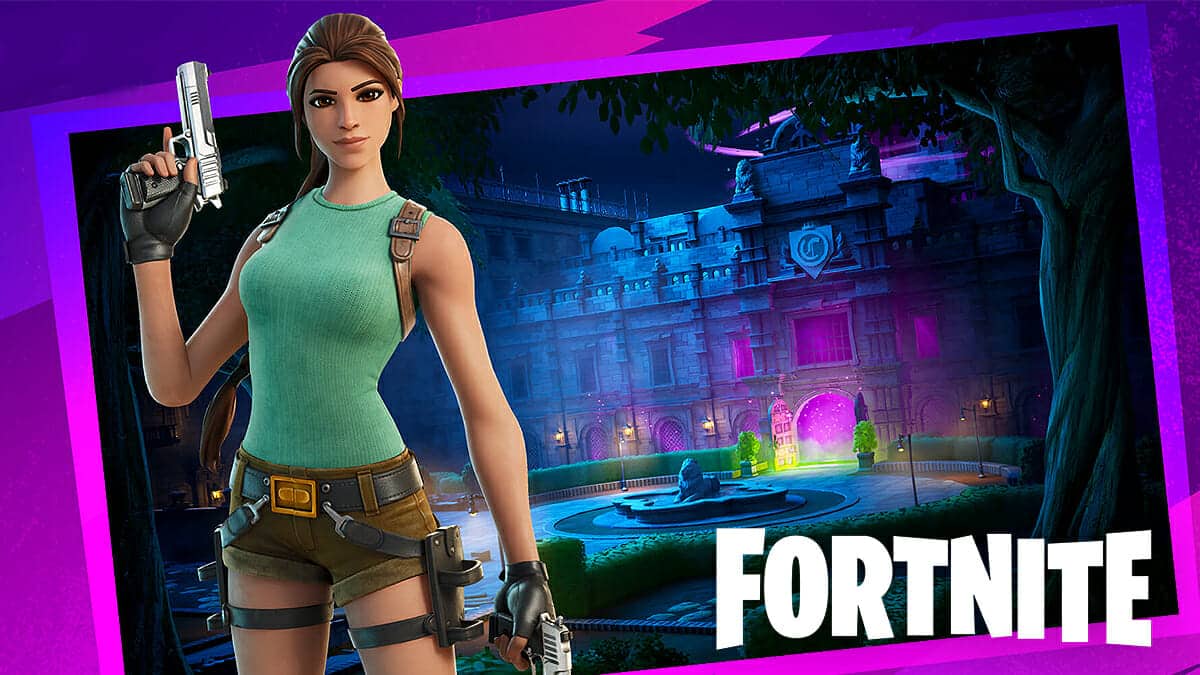 Fortnite Lara Croft and Croft Manor