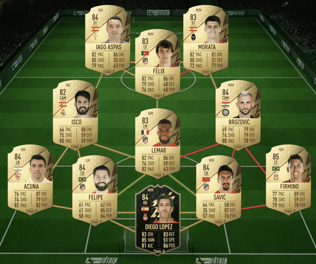 Liverpool SBC solution FIFA 22