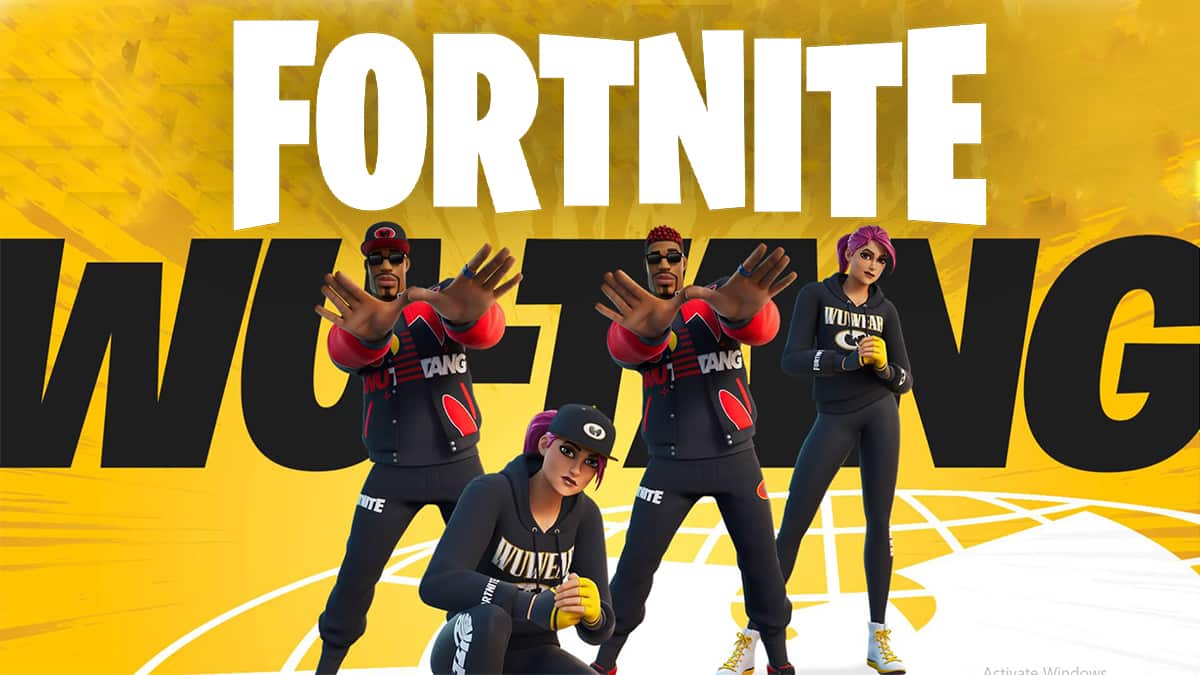 Wu-Tang clan in Fortnite