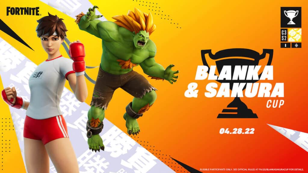 Fortnite Blanka & Sakura Cup