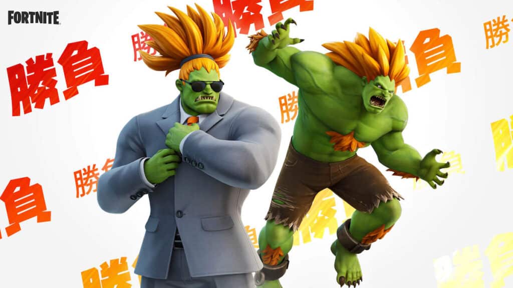 Blanka skins Fortnite