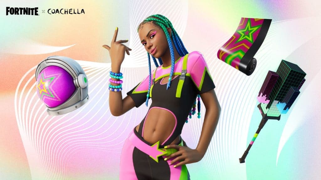 Fortnite Coachella Poet skin