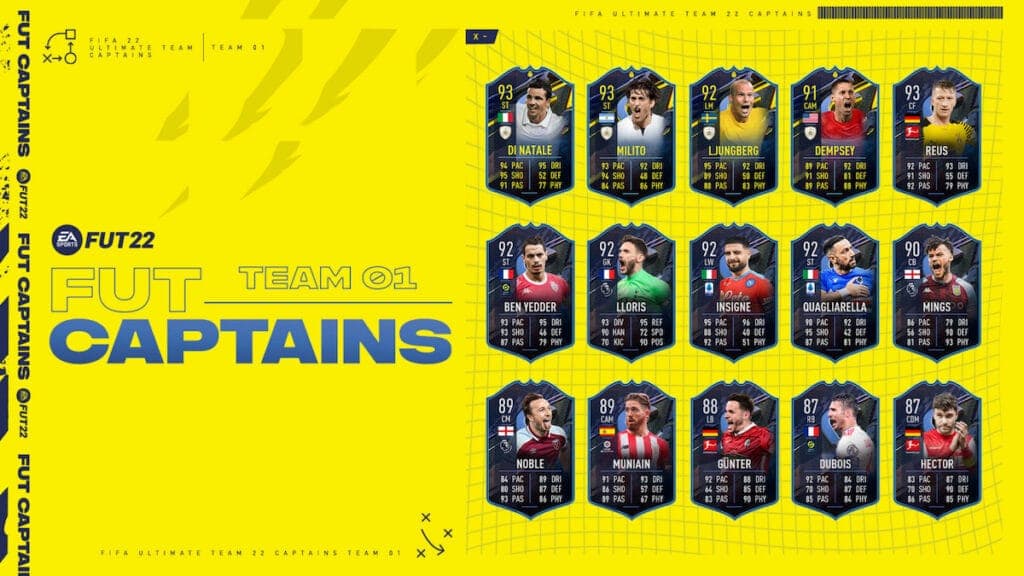 FUT Captains Team 1 FIFA 22