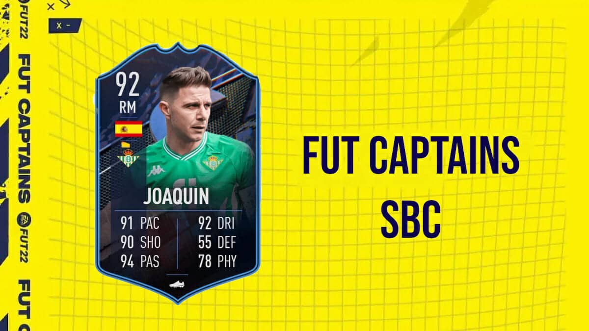 Joaquin FIFA 22 FUT Captains SBC