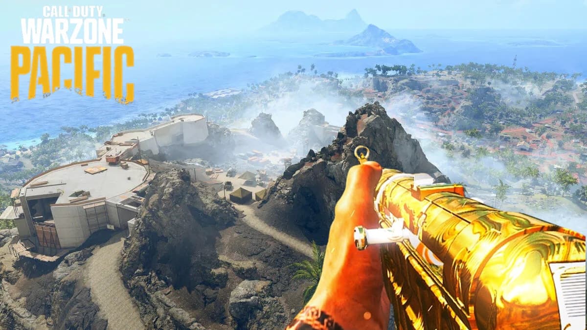 Warzone Peak Caldera Mp40