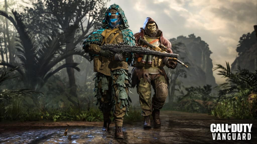 Vanguard Godzilla and Kong Operator skins