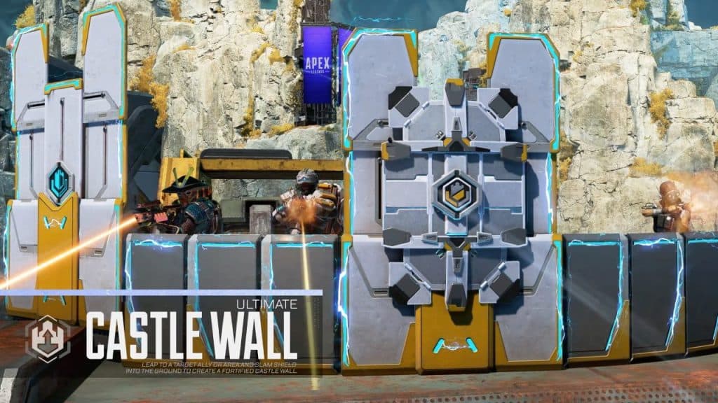 apex legends newcastle castle wall ultimate
