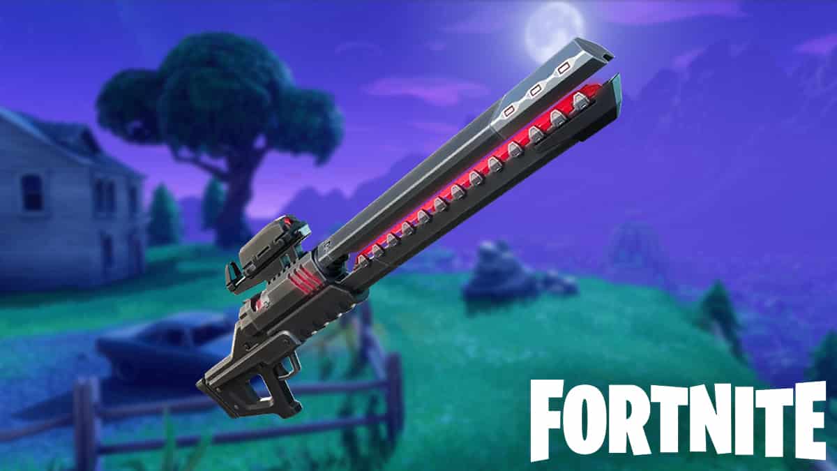 Rail Gun in Fortnite