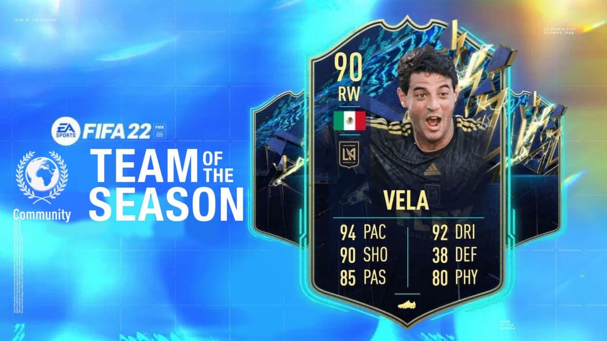 Carlos Vela TOTS SBC FIFA 22