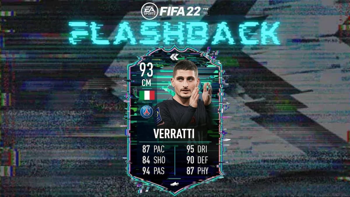 FIFA 22 Flashback Verratti SBC