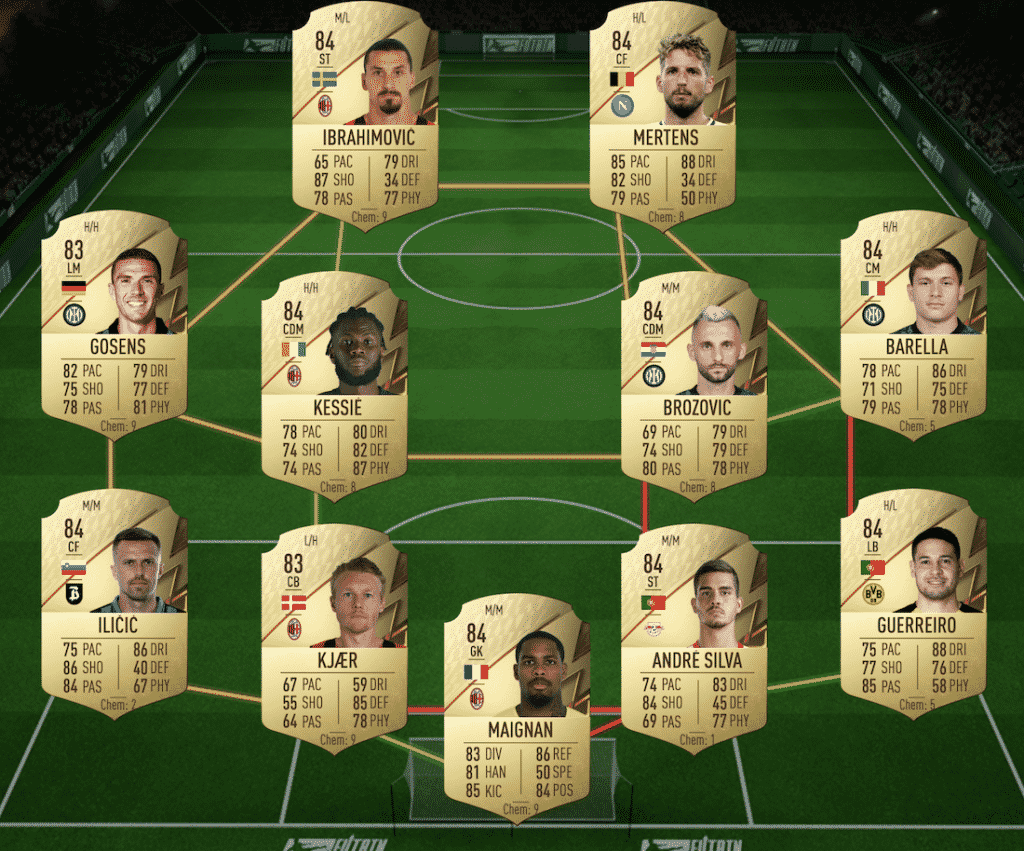 Bundesliga SBC solution FIFA 22