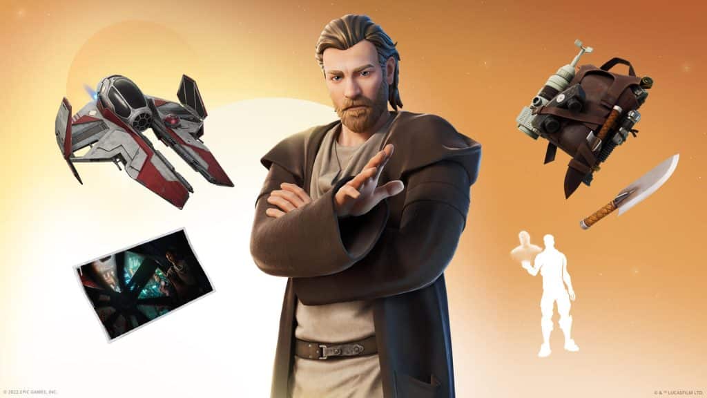 Obi-Wan Kenobi skin and cosmetics