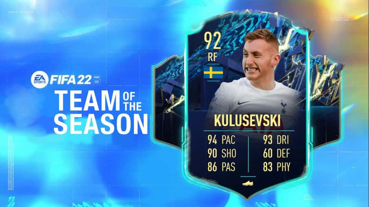 Kulusevski TOTS SBC FIFA 22