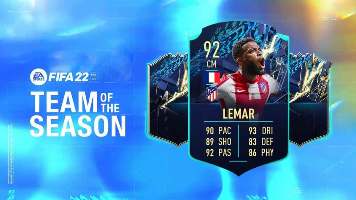 Thomas Lemar TOTS SBC FIFA 22