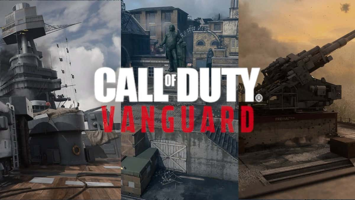 CoD WWII maps Vanguard